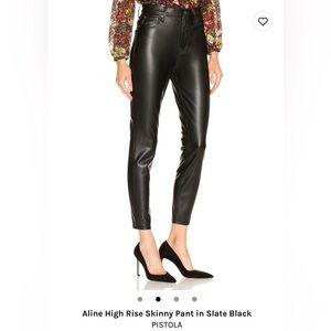 Pistol leather pants, new, never worn! Size 26. True to size